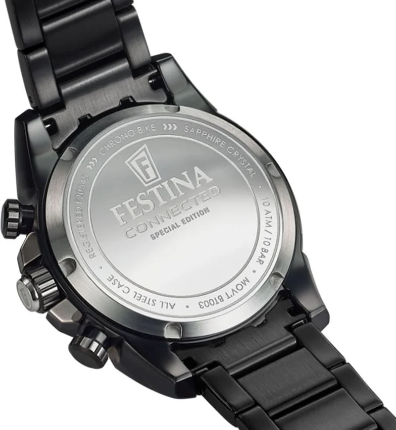 Festina Chrono Bike Connected F20545/1 Herrenuhr • Saphirglas • Hybrid-Technologie