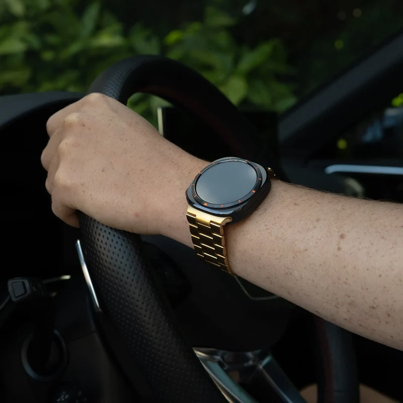 Samsung Galaxy Watch Ultra 2 Stahlarmband (Gold)