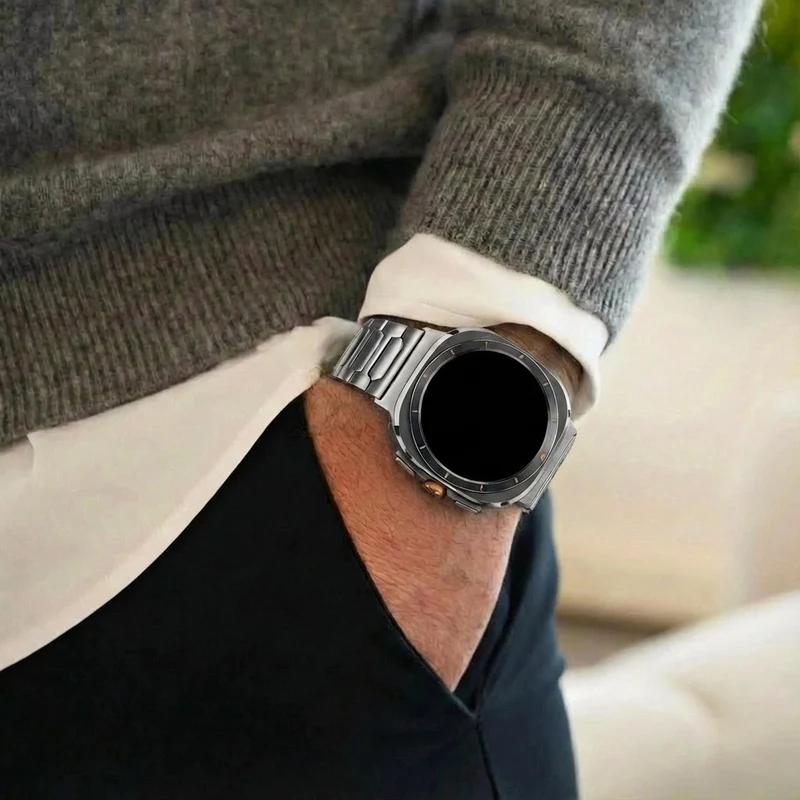 Bandz Samsung Galaxy Watch Ultra 2 Titanarmband 'Classic' (Graphit)