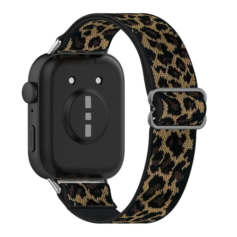 Huawei Watch Fit 4 Elastisches Armband (Leopard)