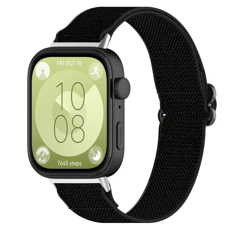 Huawei Watch Fit 5 Elastisches Armband (Schwarz)