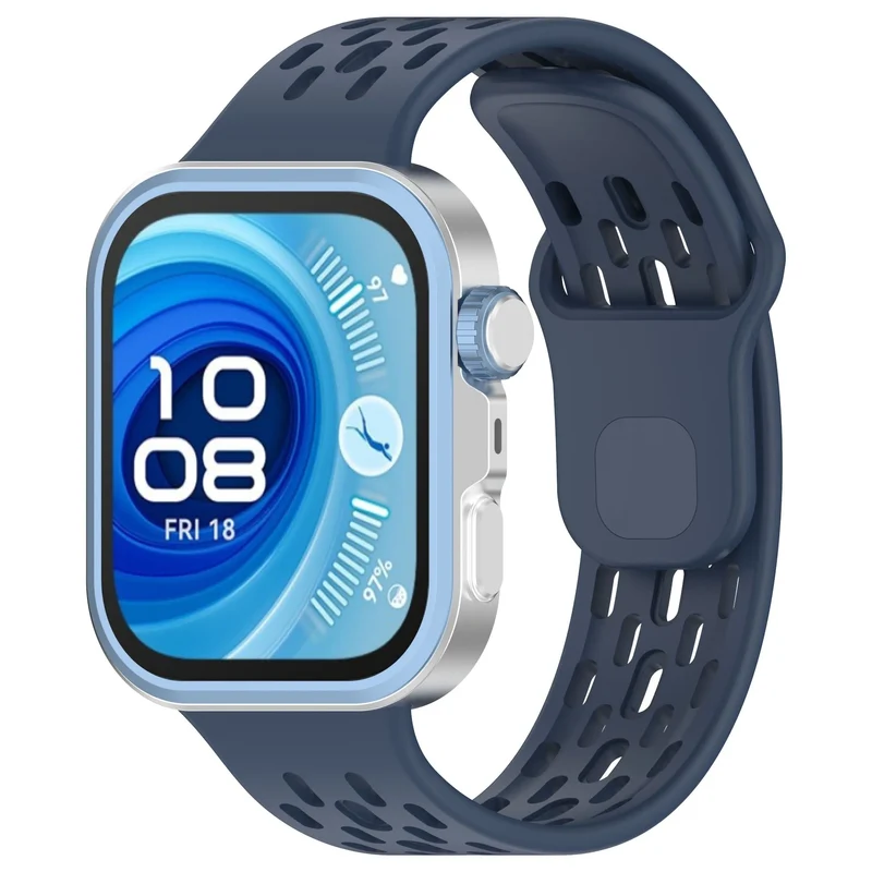 Huawei Watch Fit 3 Air Silikonarmband (Dunkelblau)