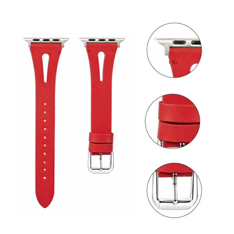 Apple Watch 49mm / 45mm / 44mm / 42mm Leather Watch Straps