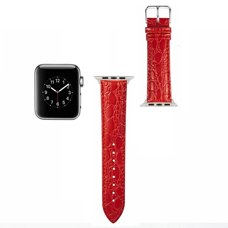 Apple Watch 49mm / 45mm / 44mm / 42mm Crocodile Style Watch Band