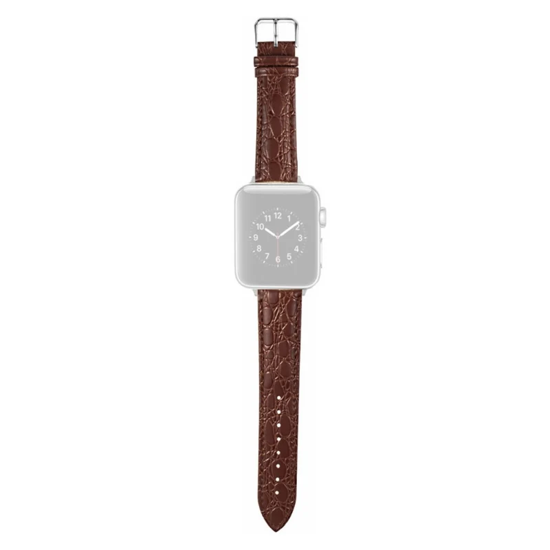 Apple Watch 49mm / 45mm / 44mm / 42mm Crocodile Style Watch Band