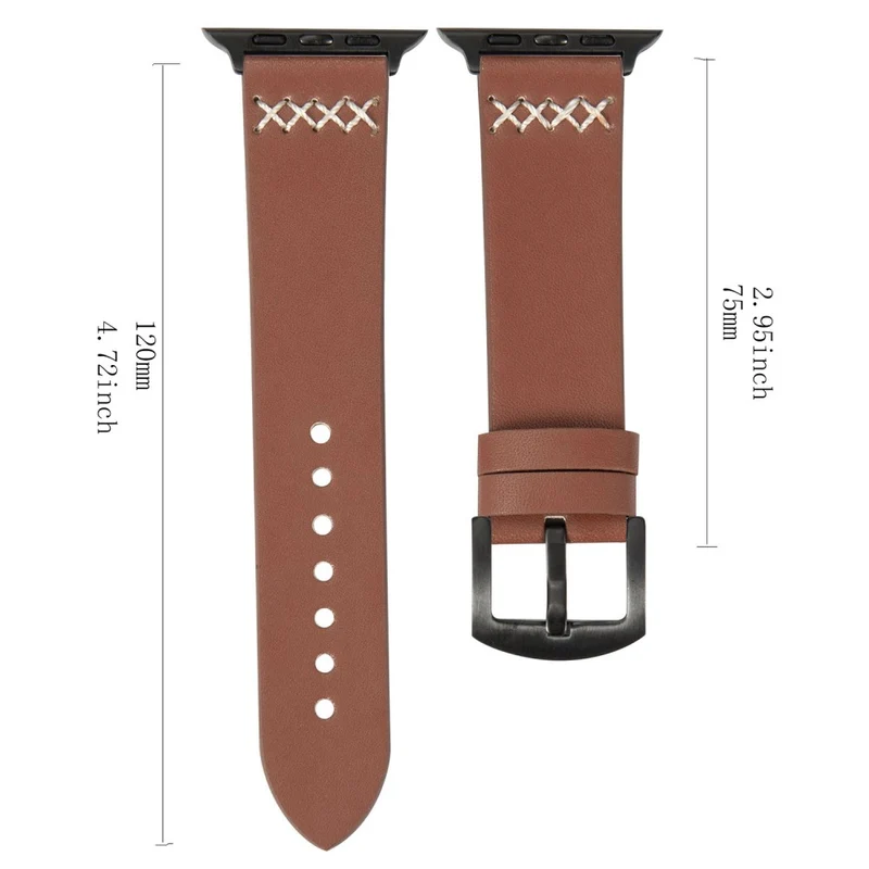 Apple Watch 49mm / 45mm / 44mm / 42mm Watch Band Vegan Leather