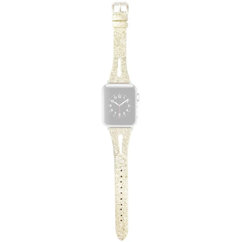 Apple Watch Series 41mm / 40mm / 38mm Glitter Leather Wristband
