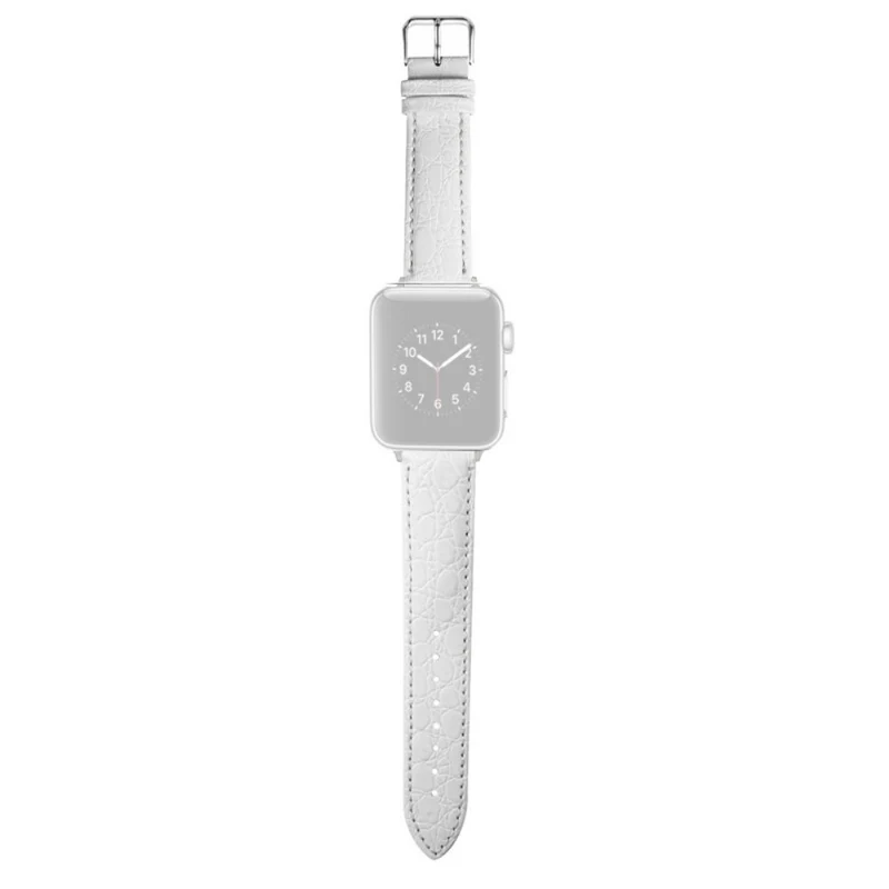 Apple Watch Series 41mm / 40mm / 38mm Crocodile Pattern Leather Watch Bands