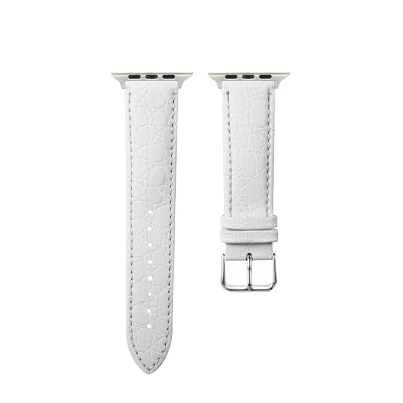 Apple Watch Series 41mm / 40mm / 38mm Crocodile Pattern Leather Watch Bands
