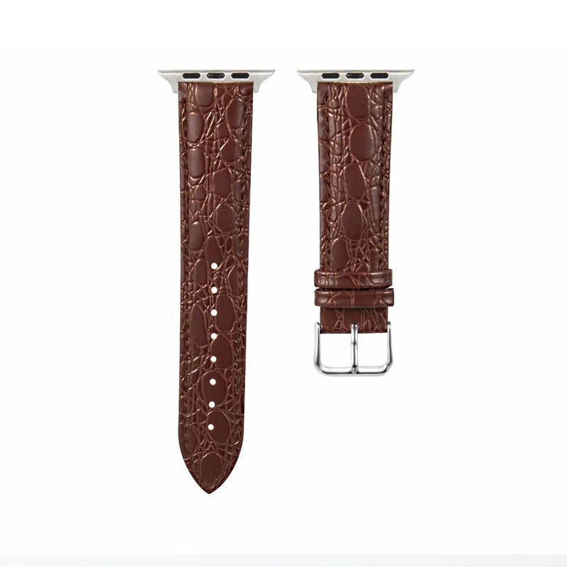 Apple Watch Series 41mm / 40mm / 38mm Crocodile Pattern Leather Watch Bands