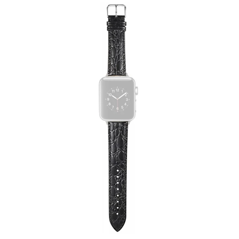 Apple Watch Series 41mm / 40mm / 38mm Crocodile Pattern Leather Watch Bands