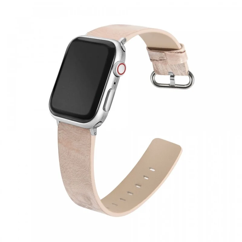Apple Watch Series 41mm / 40mm / 38mm Marble Replacement Band - Light Pink