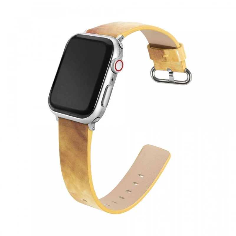 Apple Watch Series 41mm / 40mm / 38mm Marble Replacement Band - Light Pink
