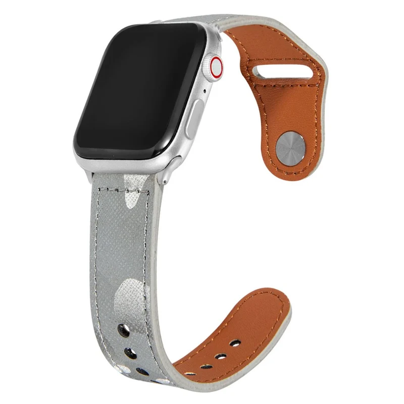 Apple Watch Series 41mm / 40mm / 38mm Genuine Cow Leather Watch Band