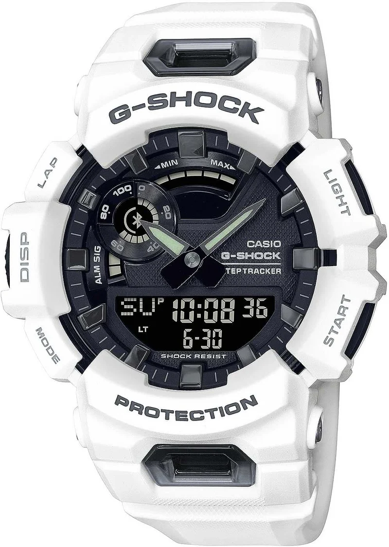 Casio G-Shock GBA-900-7AER Herrenuhr • Smarte Funktionen • Step Tracker