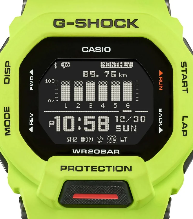 Casio G-Shock GBD-200-9ER Herrenuhr • Smarte Funktionen • Extreme Stoßfestigkeit