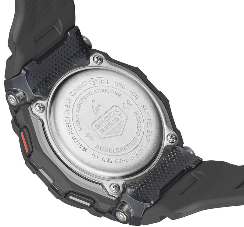 Casio G-Shock GBD-200-1ER Herrenuhr • Smarte Funktionen • Extreme Stoßfestigkeit