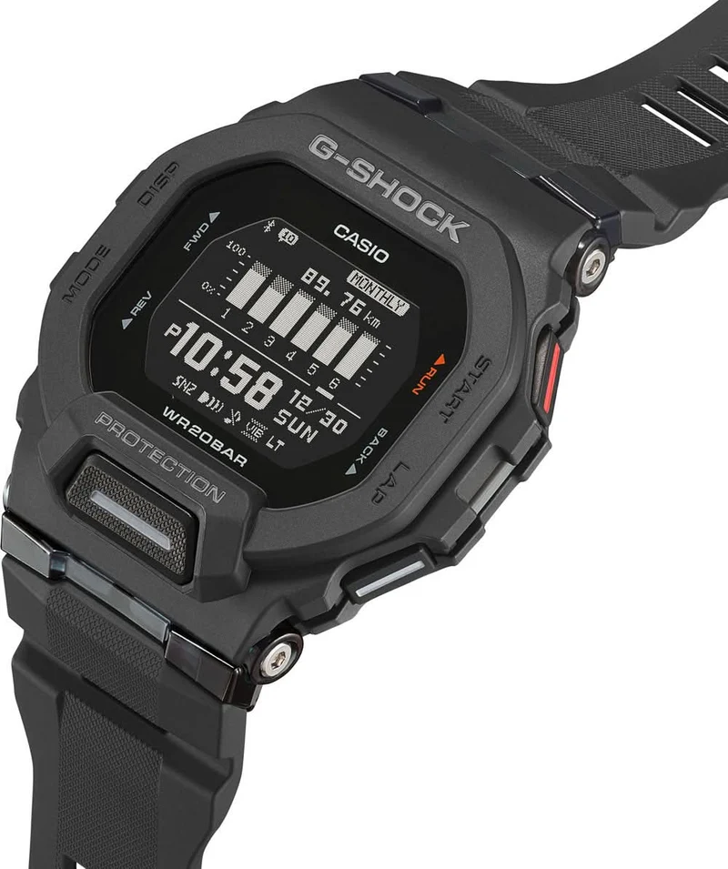 Casio G-Shock GBD-200-1ER Herrenuhr • Smarte Funktionen • Extreme Stoßfestigkeit