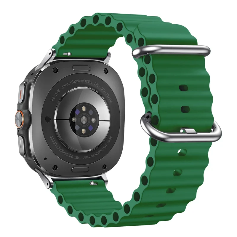 Bandz Samsung Galaxy Watch Ultra 2 Ocean Armband 'Classic' (Dunkelgrün)