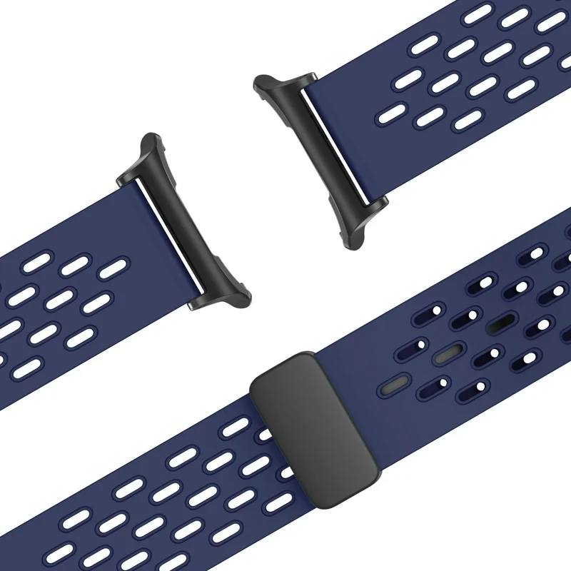 Bandz Samsung Galaxy Watch Ultra 2 D-Schnalle Sportarmband 'Air' (Dunkelblau)