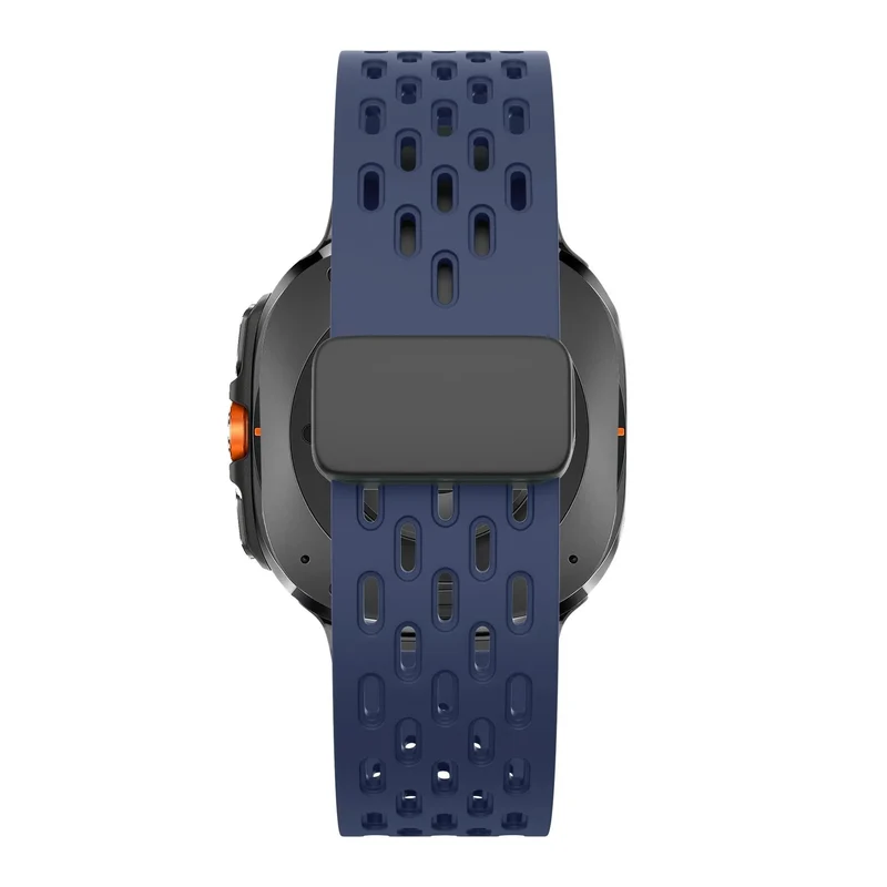 Bandz Samsung Galaxy Watch Ultra 2 D-Schnalle Sportarmband 'Air' (Dunkelblau)