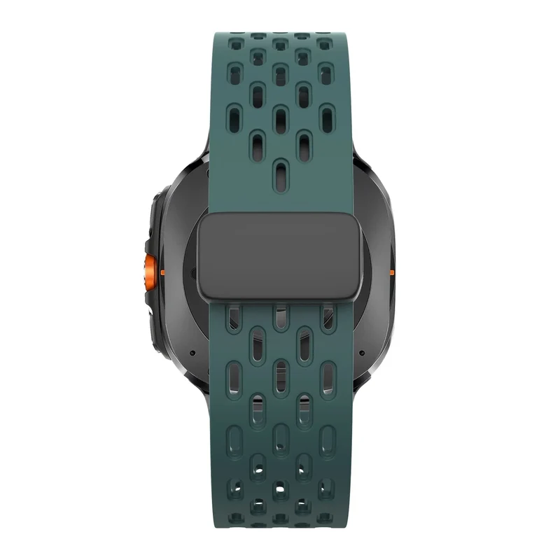 Bandz Samsung Galaxy Watch Ultra 2 D-Schnalle Sportarmband 'Air' (Viridiangrün)