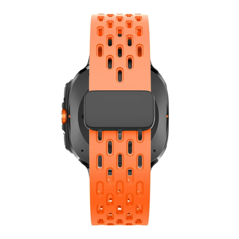 Bandz Samsung Galaxy Watch Ultra 2 D-Schnalle Sportarmband 'Air' (Orange)