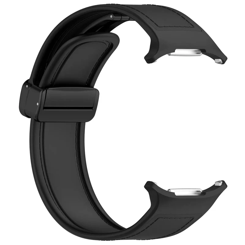 Samsung Galaxy Watch Ultra 2 Leder Hybrid Armband (Schwarz)