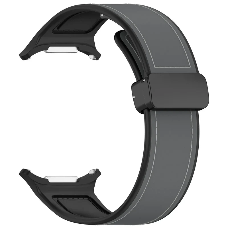 Samsung Galaxy Watch Ultra 2 Leder Hybrid Armband (Grau)