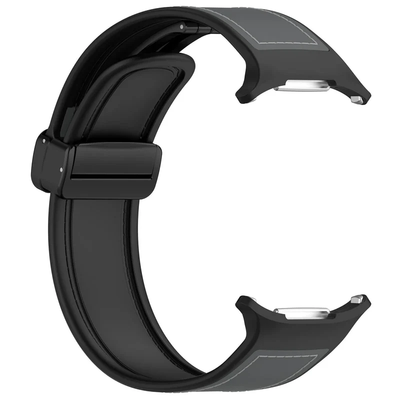 Samsung Galaxy Watch Ultra 2 Leder Hybrid Armband (Grau)