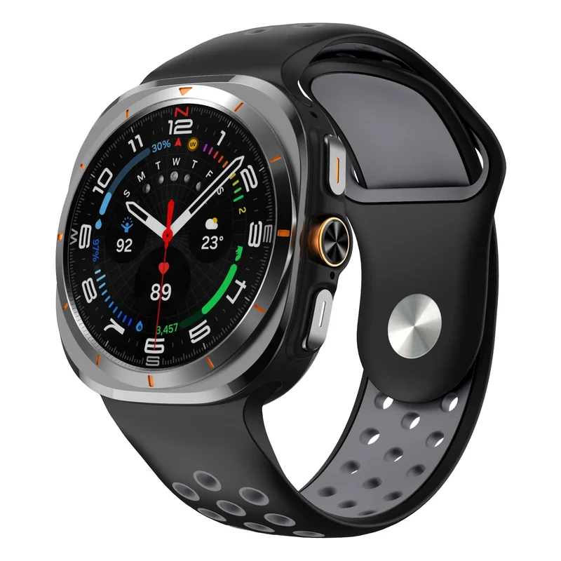 Samsung Galaxy Watch Ultra 2 Sportarmband (Schwarz/Grau)