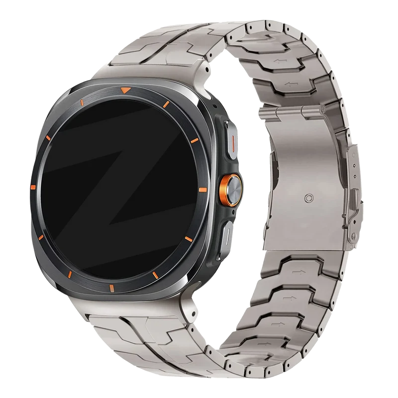 Bandz Samsung Galaxy Watch Ultra 2 Titanarmband 'Iron' (Titan)