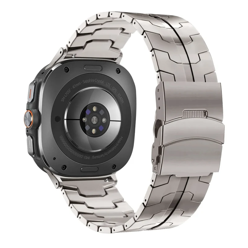 Bandz Samsung Galaxy Watch Ultra 2 Titanarmband 'Iron' (Titan)