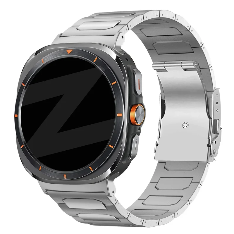 Bandz Samsung Galaxy Watch Ultra 2 Titanarmband 'Deluxe' (Silber)
