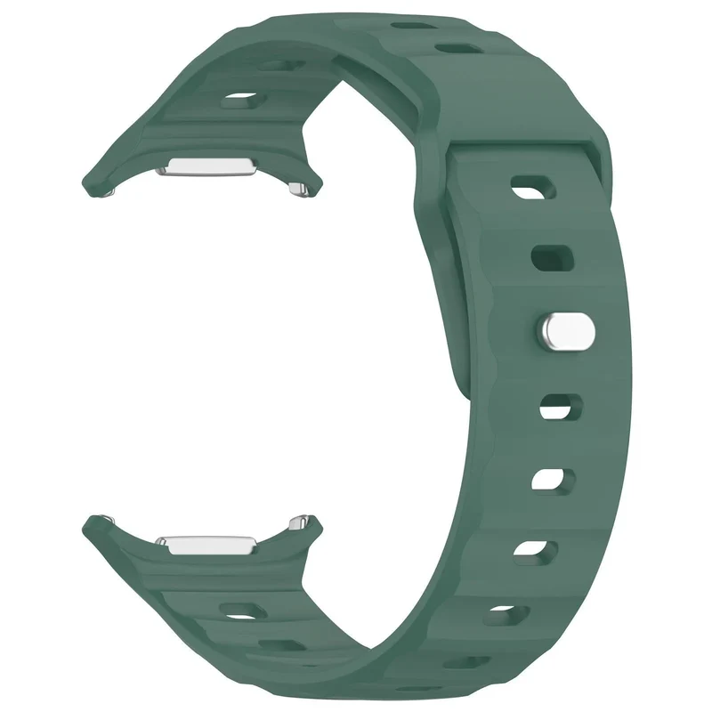Samsung Galaxy Watch Ultra 2 Outdoor Silikonarmband (Dunkelgrün)