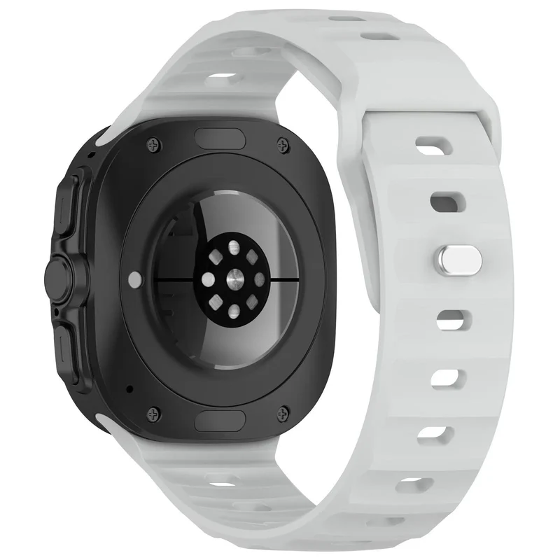 Samsung Galaxy Watch Ultra 2 Outdoor Silikonarmband (Grau)
