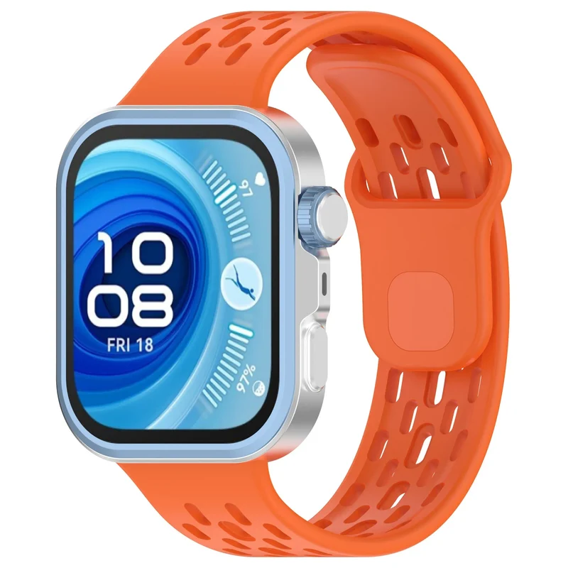 Huawei Watch Fit 4 Pro Air Silikonarmband (Orange)