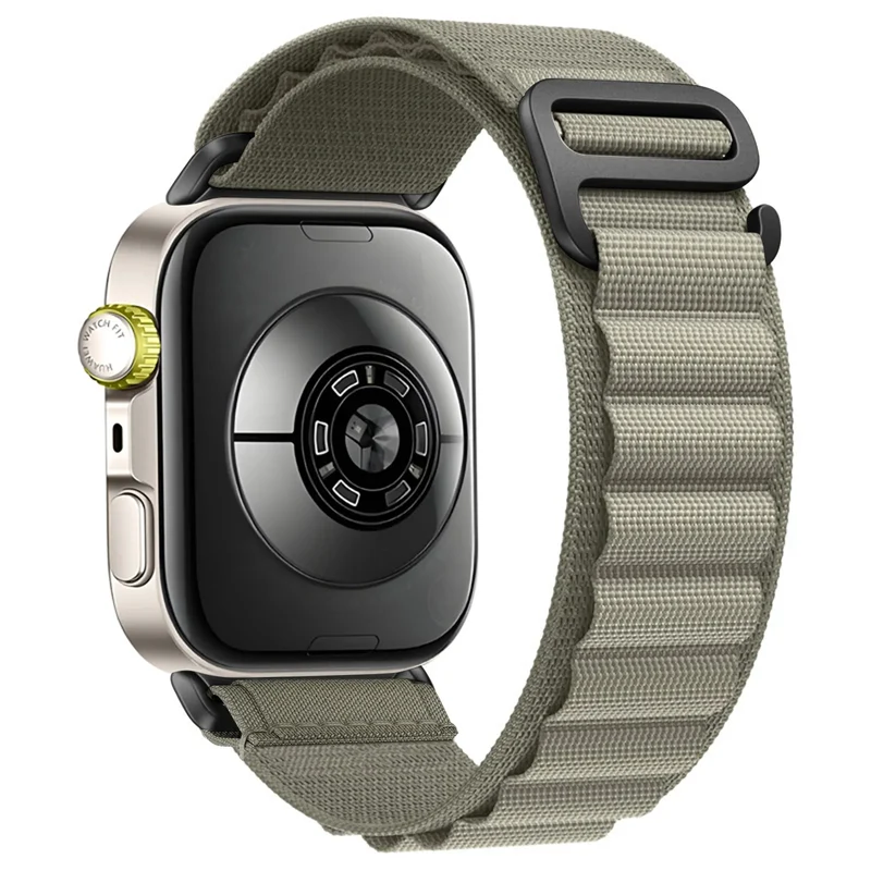 Huawei Watch Fit 4 Alpine Nylon Armband (Olivgrün)