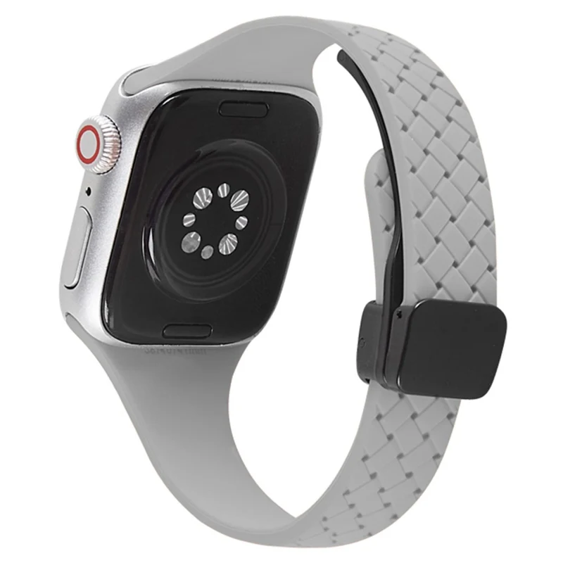 Apple Watch 49mm / 45mm / 44mm / 42mm Silicone Watch Strap - Dark Grey
