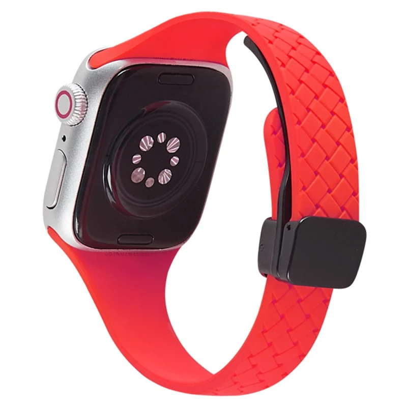 Apple Watch 49mm / 45mm / 44mm / 42mm Silicone Watch Strap - Dark Grey