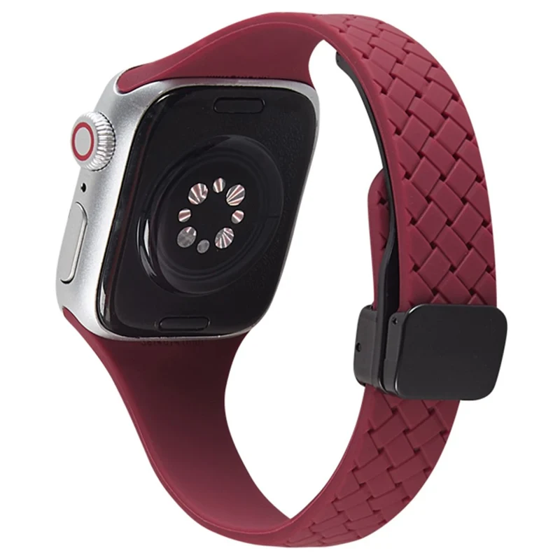 Apple Watch 49mm / 45mm / 44mm / 42mm Silicone Watch Strap - Dark Grey