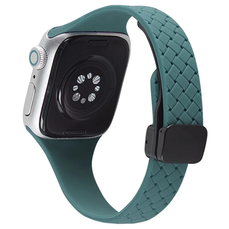 Apple Watch 49mm / 45mm / 44mm / 42mm Silicone Watch Strap - Dark Grey