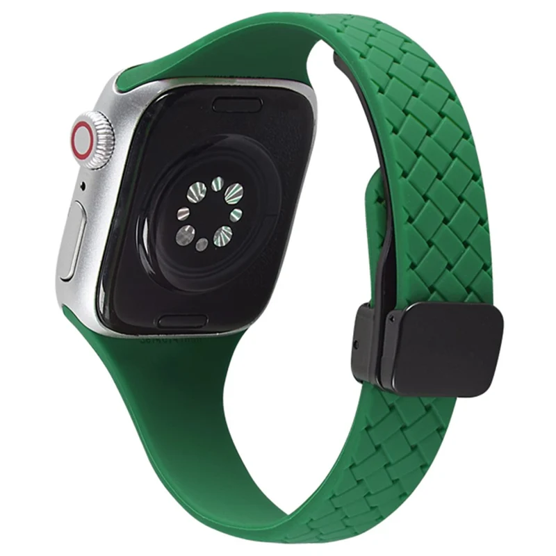 Apple Watch 49mm / 45mm / 44mm / 42mm Silicone Watch Strap - Dark Grey