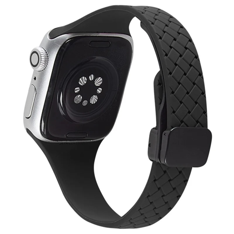 Apple Watch 49mm / 45mm / 44mm / 42mm Silicone Watch Strap - Dark Grey