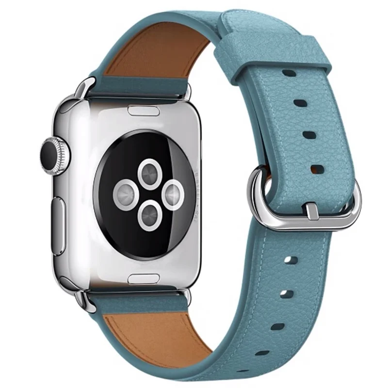 Apple Watch 49mm / 45mm / 44mm / 42mm Genuine Cow Leather Watch Strap