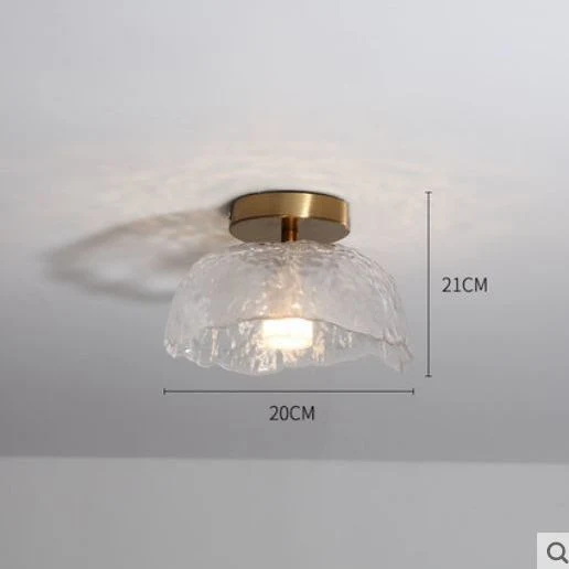 Vintage Glas Flush Mount Licht