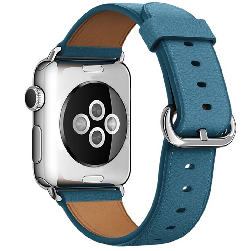 Apple Watch Series 41mm / 40mm / 38mm Genuine Cow Leather Watch Strap