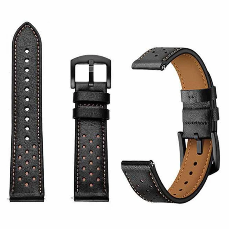 Apple Watch Series 41mm / 40mm / 38mm Leather Coated Silicone Watch Band