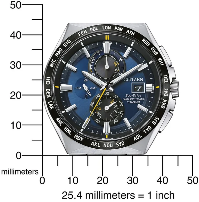 Citizen Radio Controlled AT8234-85L Uhr • High-Tech Titan • Funk