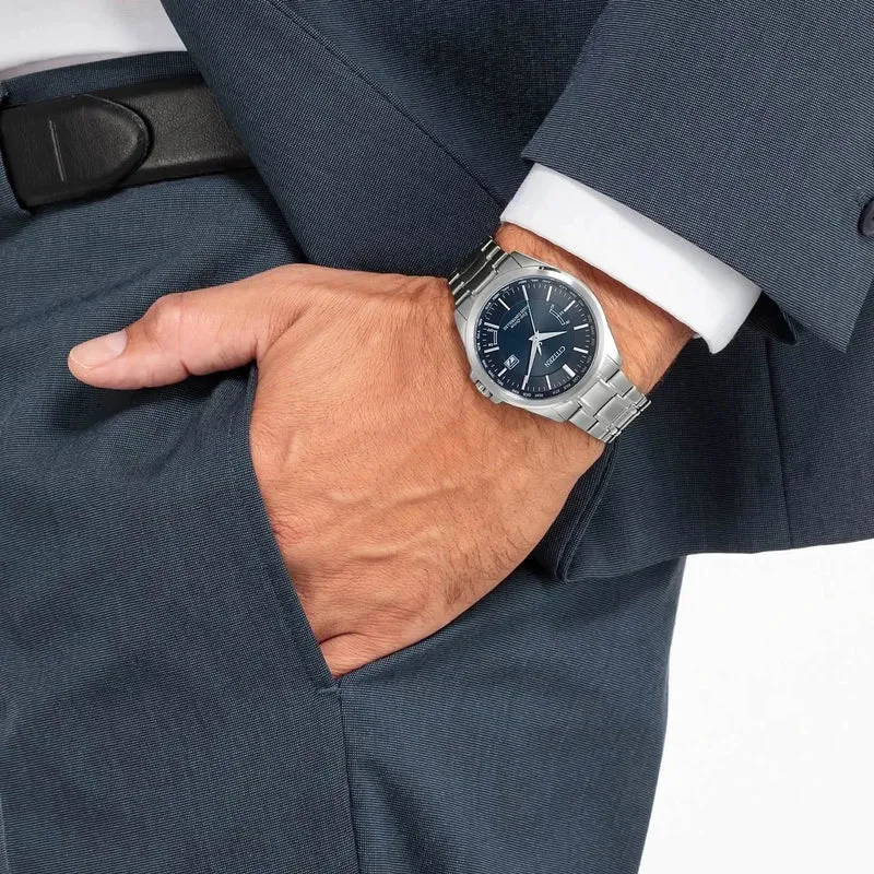 Citizen CB0250-84L Herrenuhr • Eco-Drive Funk & Solar • Kratzfestes Saphirglas